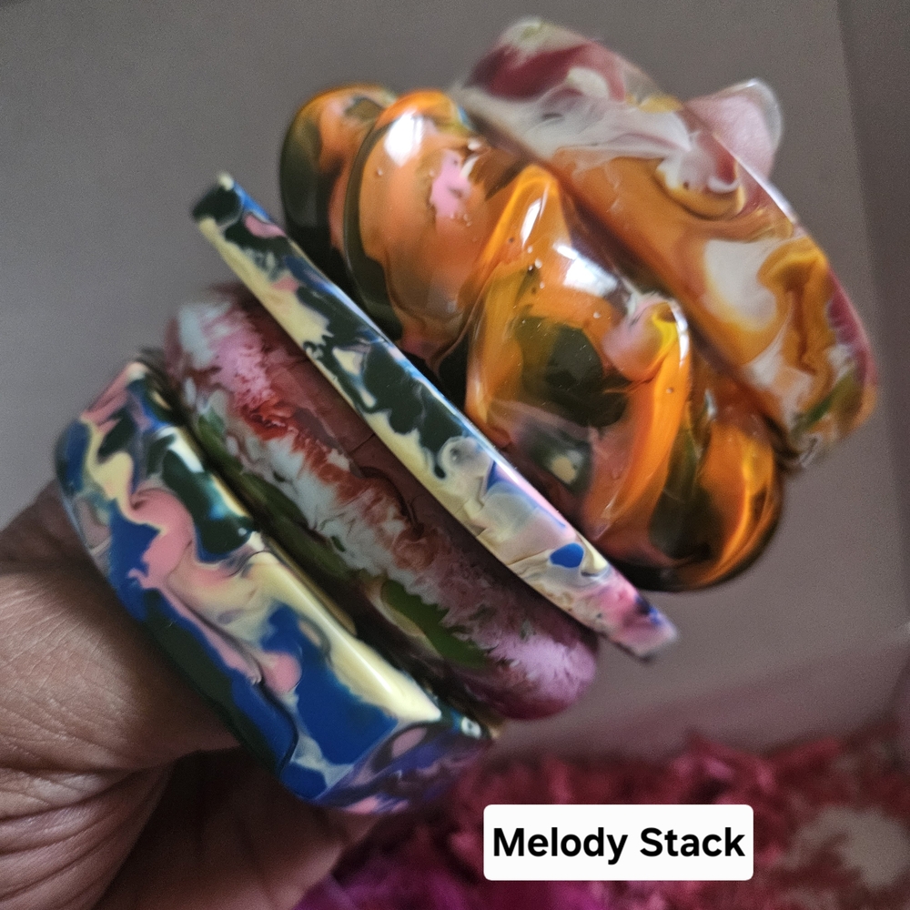 Multicolor Bangles - image 1